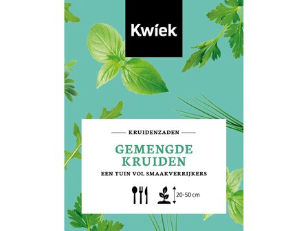 Gemengde kruiden zaden -  KWIEK Uitdeel zakjes