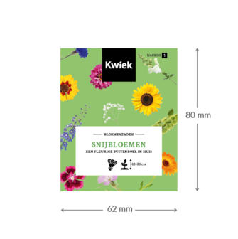 Snijbloemen - Kwiek Uitdeel zakjes