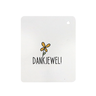 Label - Dankjewel | 50 x 60 mm