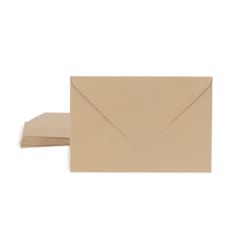 Envelop - Kraft | 162 x 114 mm|Sfeerfoto meerdere