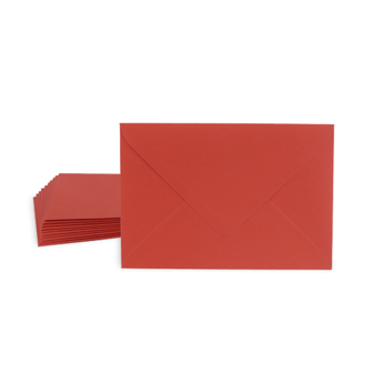 Envelop - Rood | 177 x 125 mm|Meerdere
