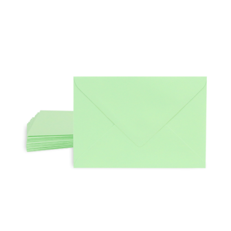 Envelop - Mint | 177 x 125 mm|meerdere
