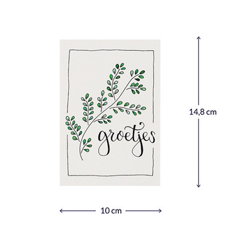 Groetjes - Maatgeving