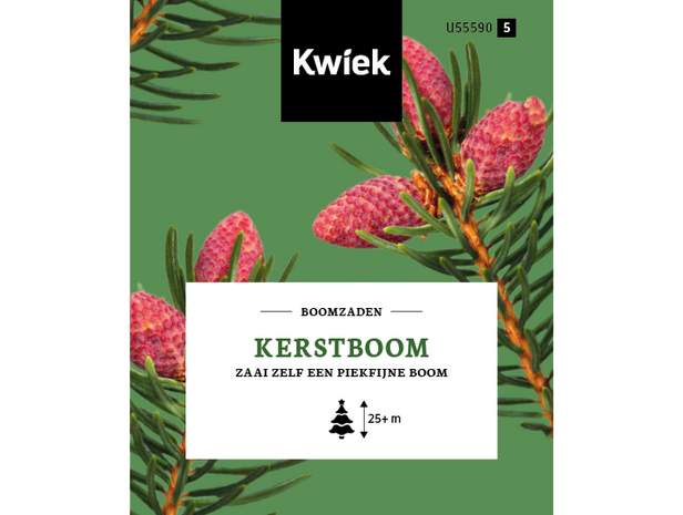 Kerstboom zaden -  Kwiek Uitdeel zakjes (op = op)